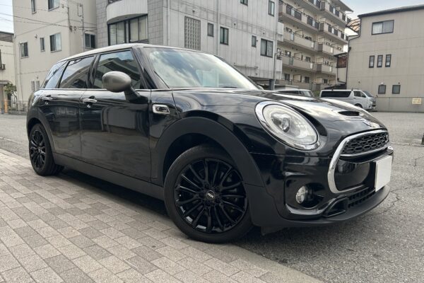 クラブマンのホイールをシルバーからブラックに塗装