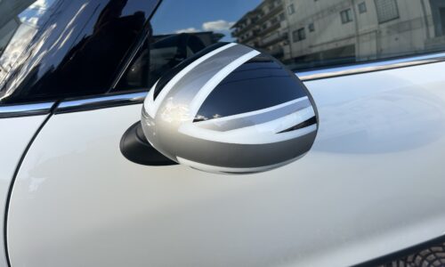 ブラックユニオンジャックドアミラー